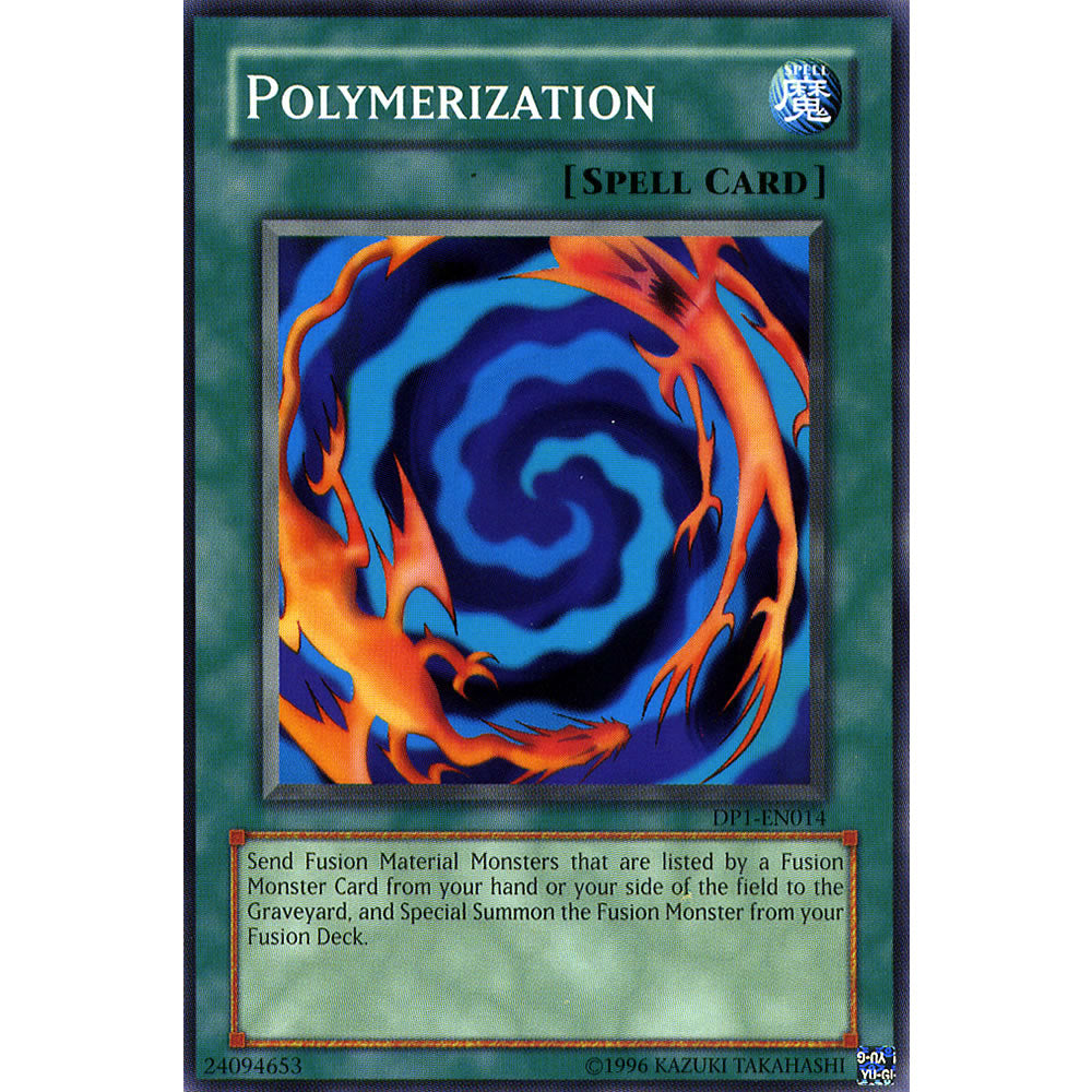 Polymerization DP1-EN014 Yu-Gi-Oh! Card from the Duelist Pack: Jaden Yuki Set