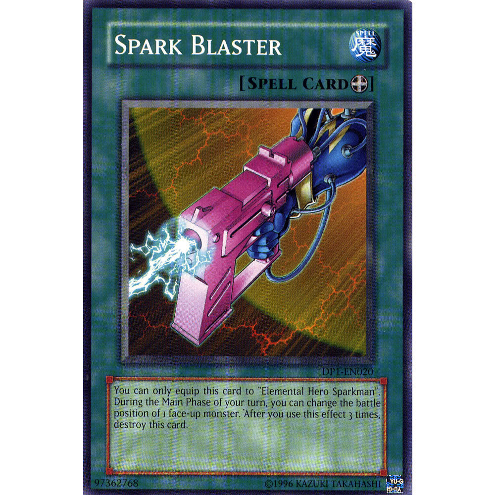 Spark Blaster DP1-EN020 Yu-Gi-Oh! Card from the Duelist Pack: Jaden Yuki Set