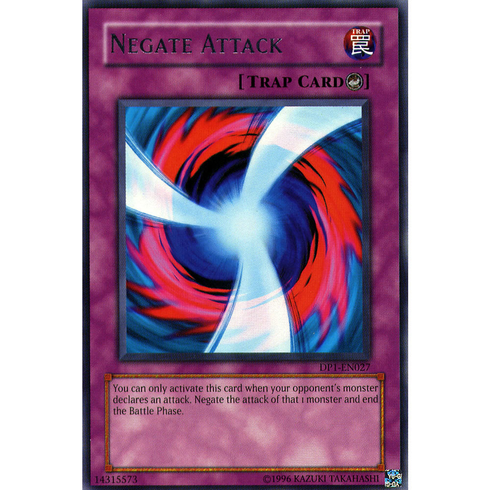 Negate Attack DP1-EN027 Yu-Gi-Oh! Card from the Duelist Pack: Jaden Yuki Set