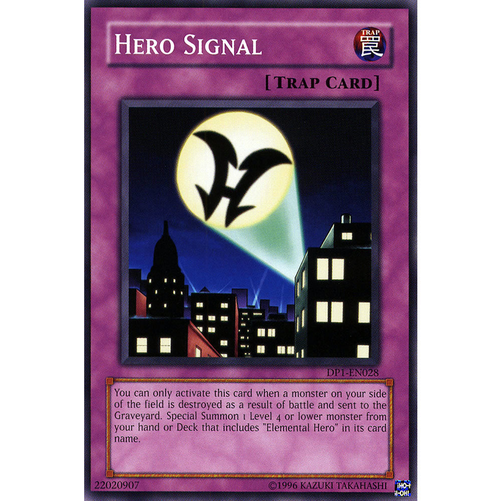 Hero Signal DP1-EN028 Yu-Gi-Oh! Card from the Duelist Pack: Jaden Yuki Set