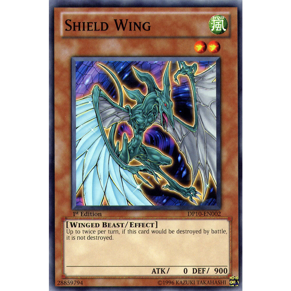 Shield Wing DP10-EN002 Yu-Gi-Oh! Card from the Duelist Pack: Yusei 3 Set