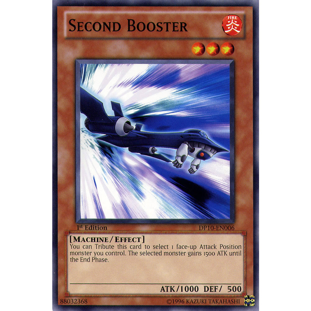 Second Booster DP10-EN006 Yu-Gi-Oh! Card from the Duelist Pack: Yusei 3 Set