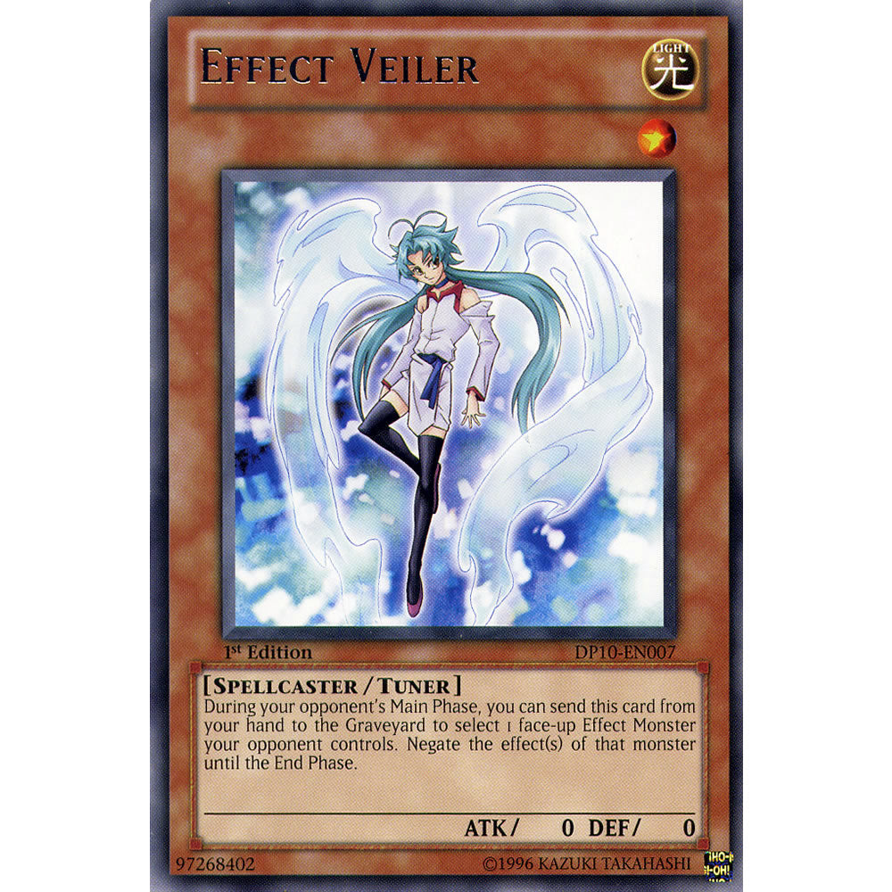 Effect Veiler DP10-EN007 Yu-Gi-Oh! Card from the Duelist Pack: Yusei 3 Set