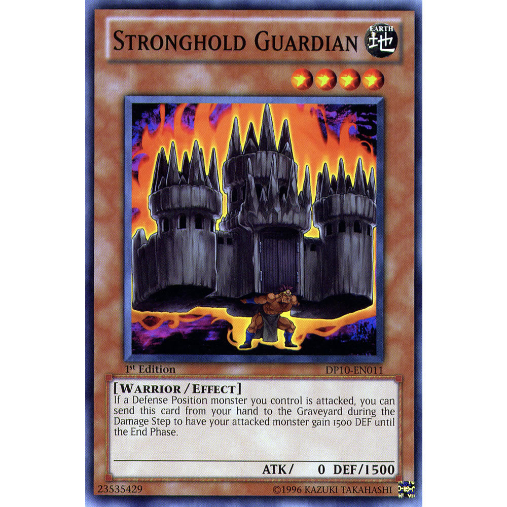 Stronghold Guardian DP10-EN011 Yu-Gi-Oh! Card from the Duelist Pack: Yusei 3 Set