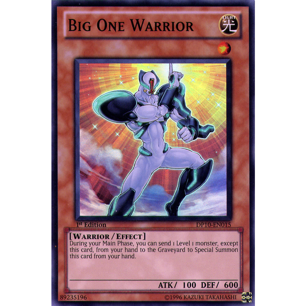 Big One Warrior DP10-EN015 Yu-Gi-Oh! Card from the Duelist Pack: Yusei 3 Set