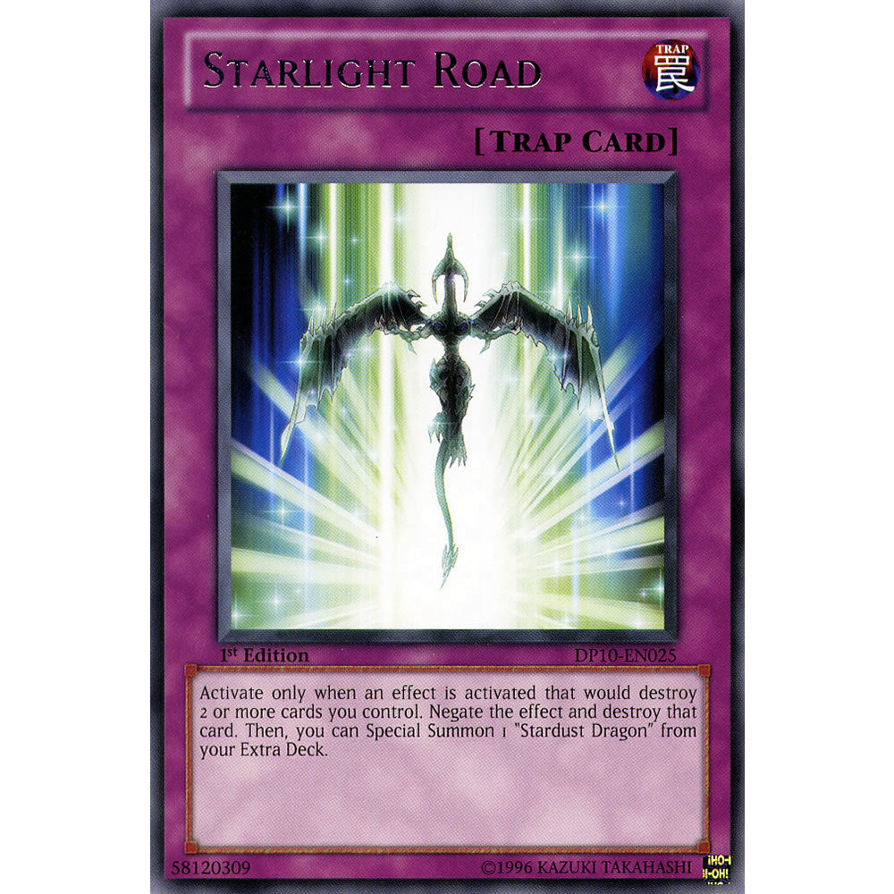 Starlight Road DP10-EN025 Yu-Gi-Oh! Card from the Duelist Pack: Yusei 3 Set