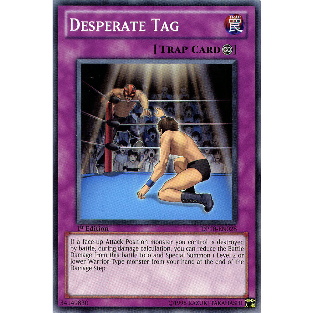 Desperate Tag DP10-EN028 Yu-Gi-Oh! Card from the Duelist Pack: Yusei 3 Set