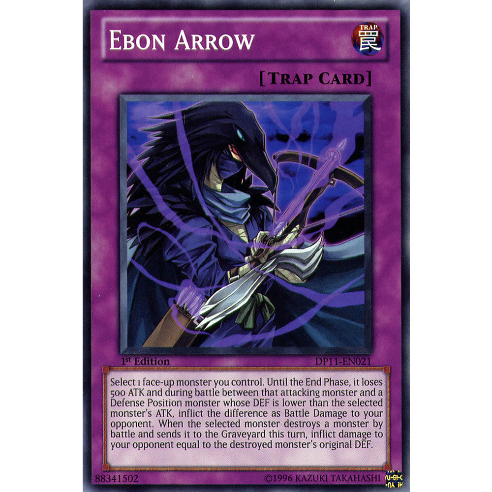 Ebon Arrow DP11-EN021 Yu-Gi-Oh! Card from the Duelist Pack: Crow Duelist Set