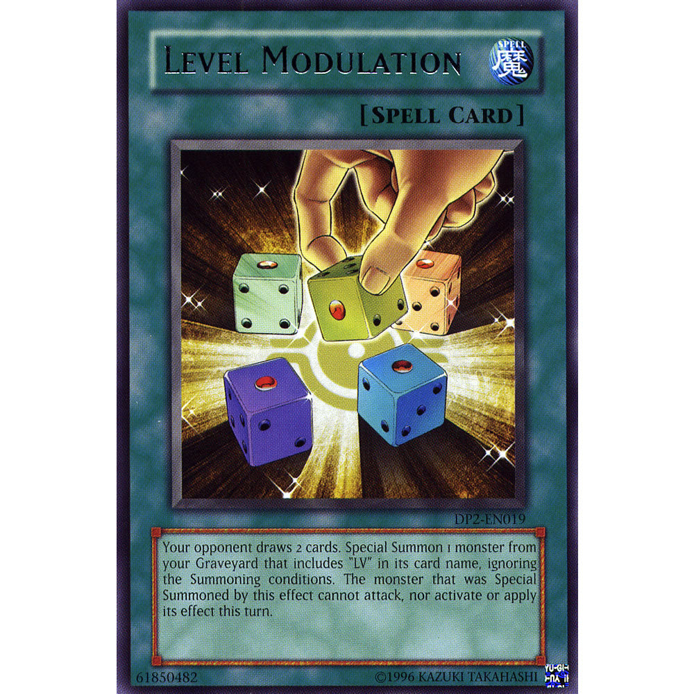 Level Modulation DP2-EN019 Yu-Gi-Oh! Card from the Duelist Pack: Chazz Princeton Set