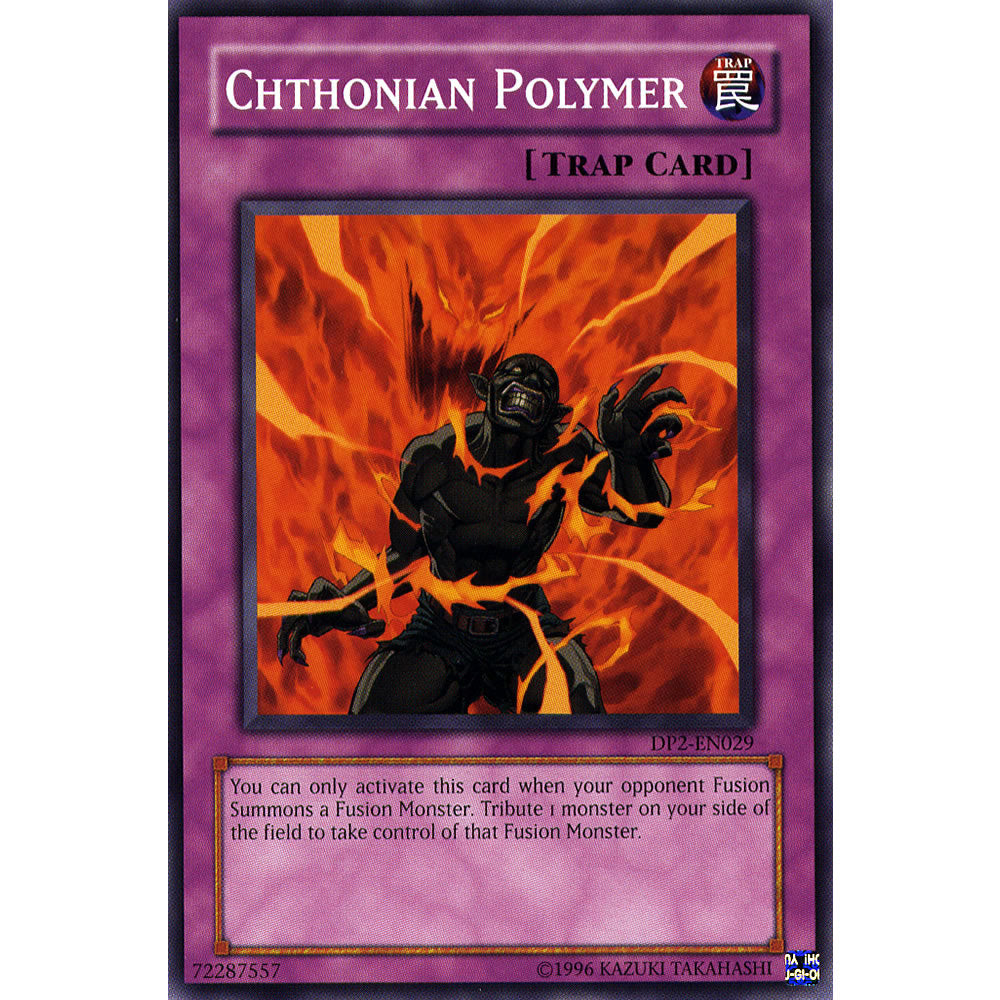 Chthonian Polymer DP2-EN029 Yu-Gi-Oh! Card from the Duelist Pack: Chazz Princeton Set