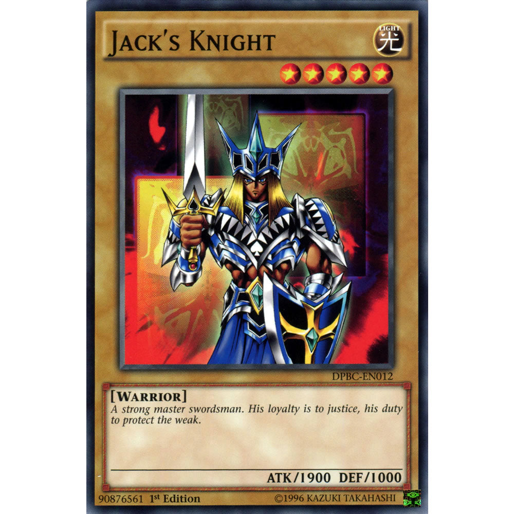 Jack's Knight DPBC-EN012 Yu-Gi-Oh! Card from the Duelist Pack: Battle City Set