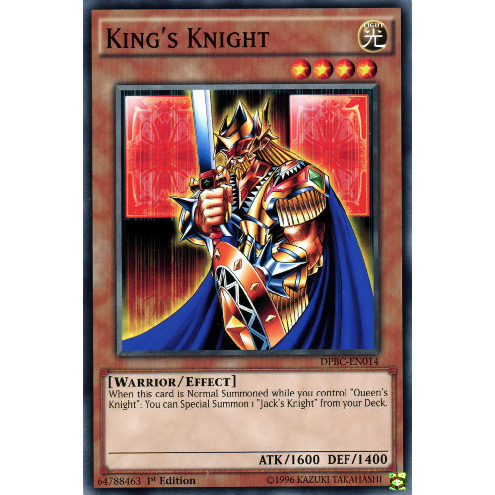 King's Knight DPBC-EN014 Yu-Gi-Oh! Card from the Duelist Pack: Battle City Set