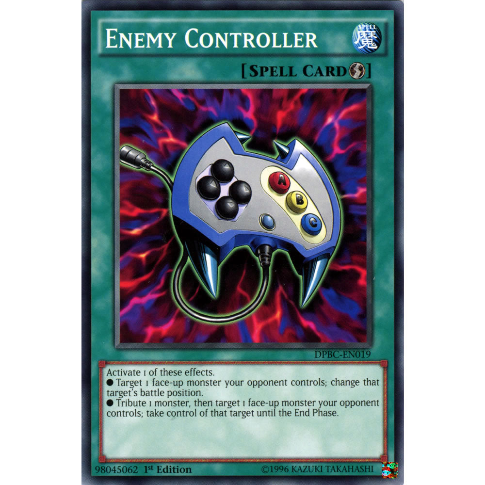 Enemy Controller DPBC-EN019 Yu-Gi-Oh! Card from the Duelist Pack: Battle City Set