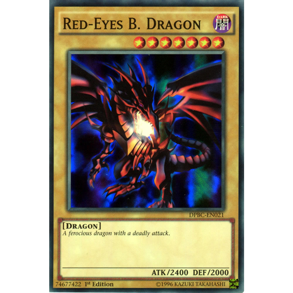 Red-Eyes B. Dragon DPBC-EN021 Yu-Gi-Oh! Card from the Duelist Pack: Battle City Set