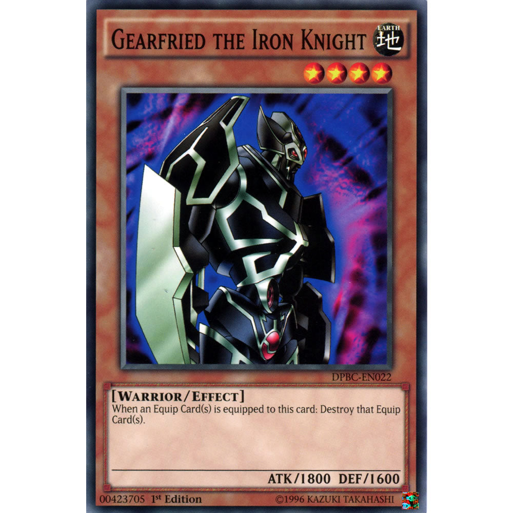 Gearfried the Iron Knight DPBC-EN022 Yu-Gi-Oh! Card from the Duelist Pack: Battle City Set