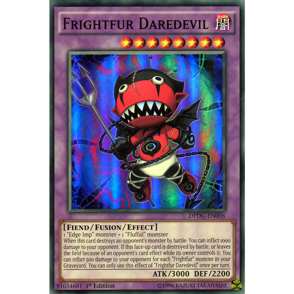 Frightfur Daredevil DPDG-EN006 Yu-Gi-Oh! Card from the Duelist Pack: Dimensional Guardians Set