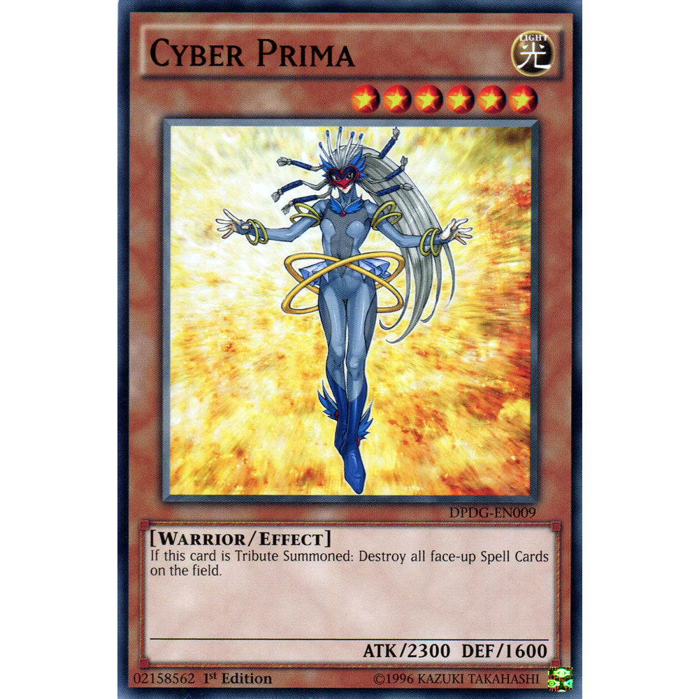 Cyber Prima DPDG-EN009 Yu-Gi-Oh! Card from the Duelist Pack: Dimensional Guardians Set