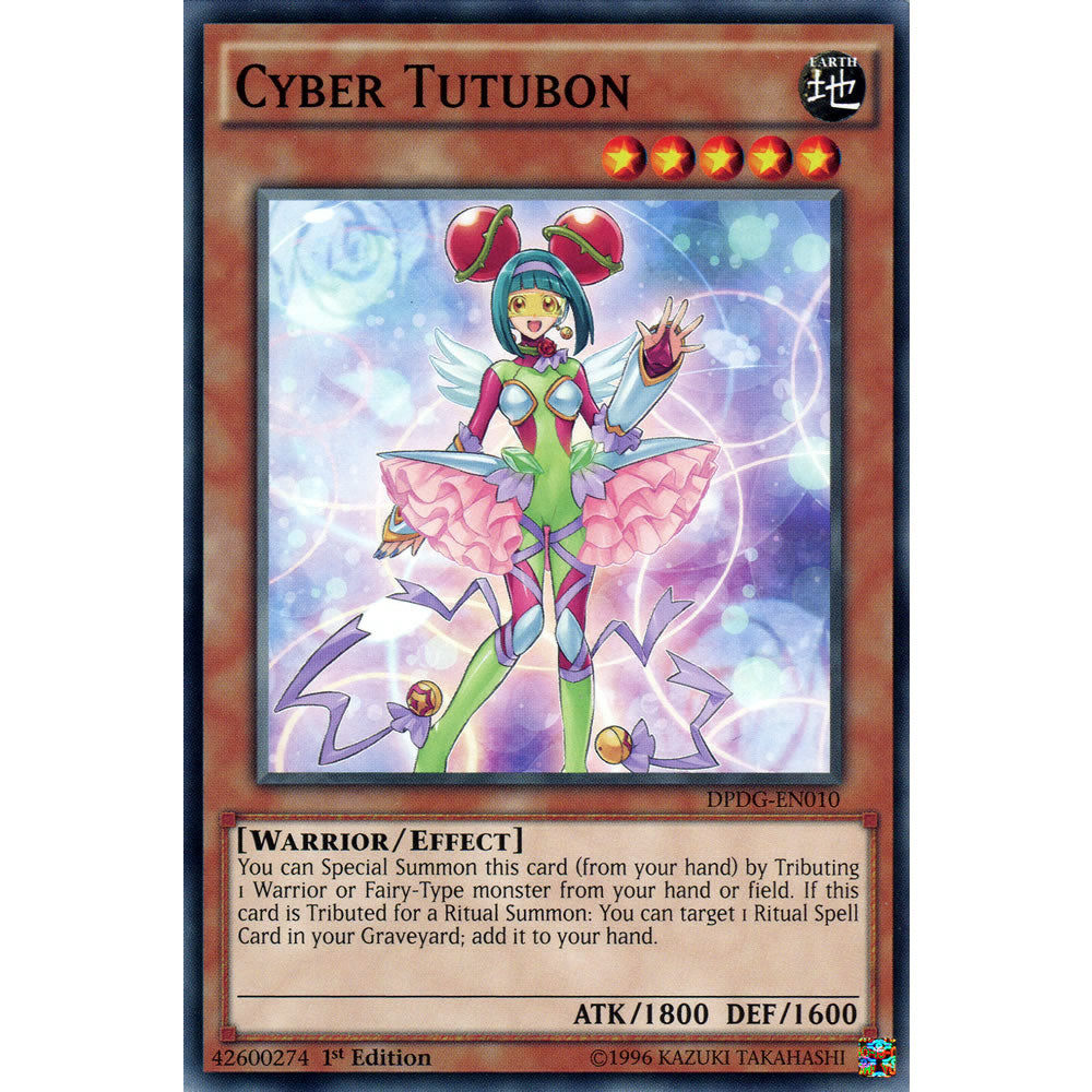 Cyber Tutubon DPDG-EN010 Yu-Gi-Oh! Card from the Duelist Pack: Dimensional Guardians Set