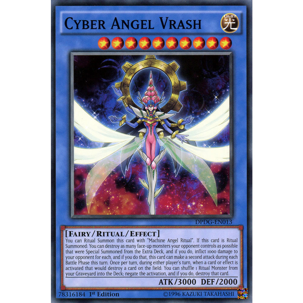 Cyber Angel Vrash DPDG-EN013 Yu-Gi-Oh! Card from the Duelist Pack: Dimensional Guardians Set