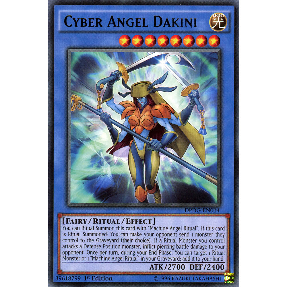 Cyber Angel Dakini DPDG-EN014 Yu-Gi-Oh! Card from the Duelist Pack: Dimensional Guardians Set