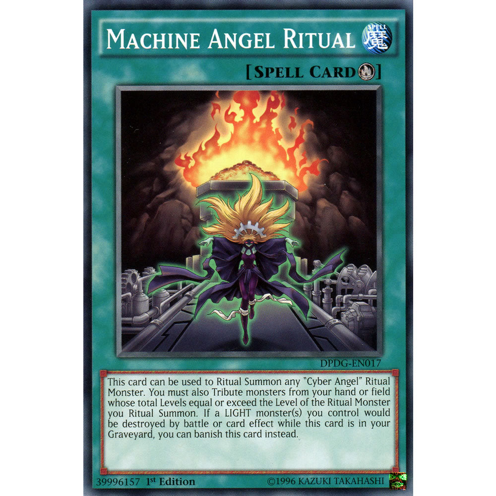 Machine Angel Ritual DPDG-EN017 Yu-Gi-Oh! Card from the Duelist Pack: Dimensional Guardians Set