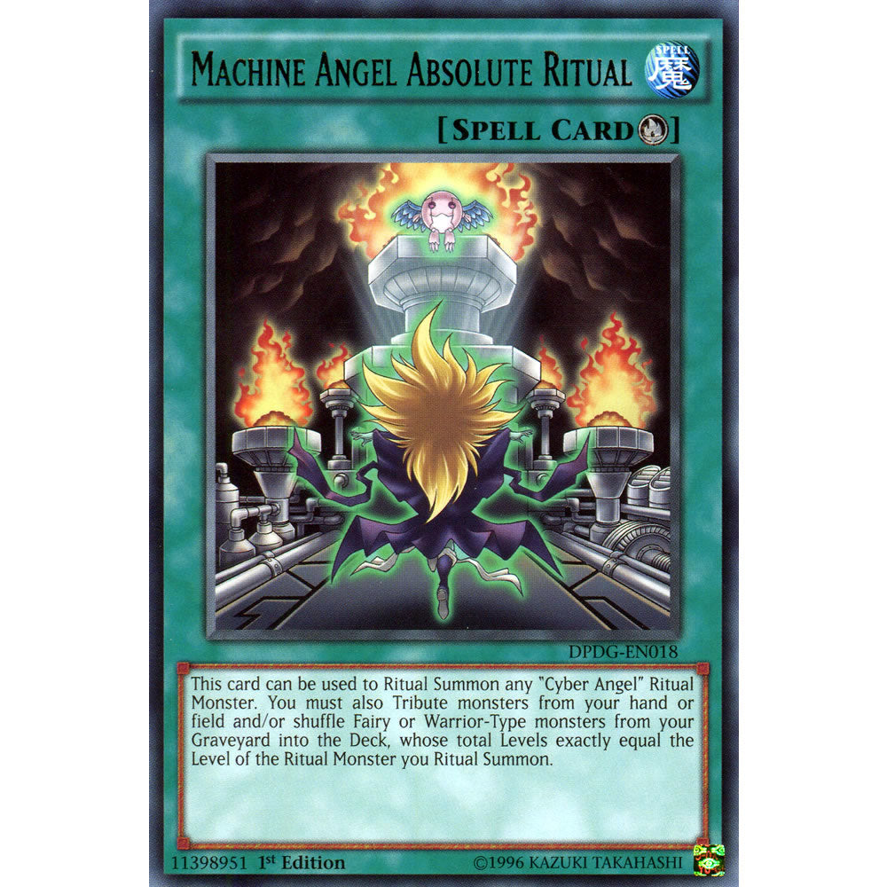 Machine Angel Absolute Ritual DPDG-EN018 Yu-Gi-Oh! Card from the Duelist Pack: Dimensional Guardians Set