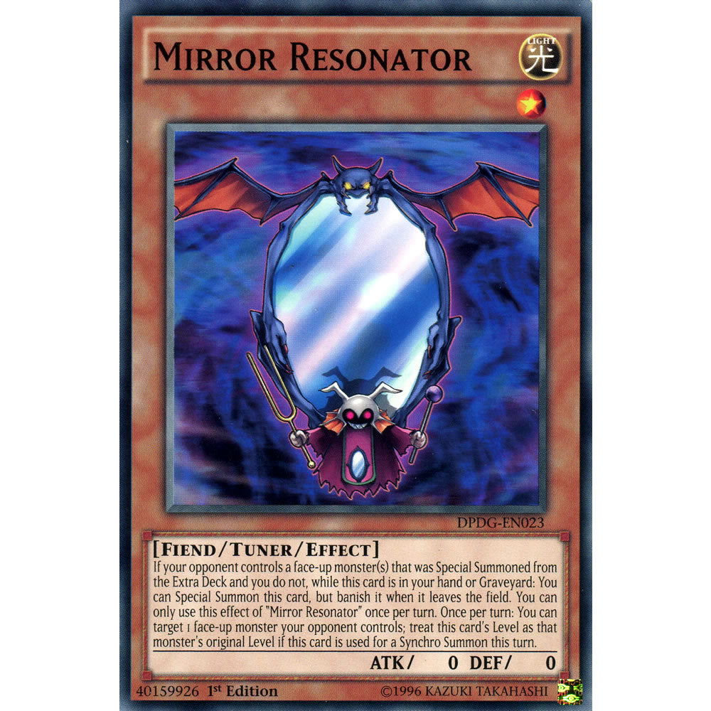 Mirror Resonator DPDG-EN023 Yu-Gi-Oh! Card from the Duelist Pack: Dimensional Guardians Set
