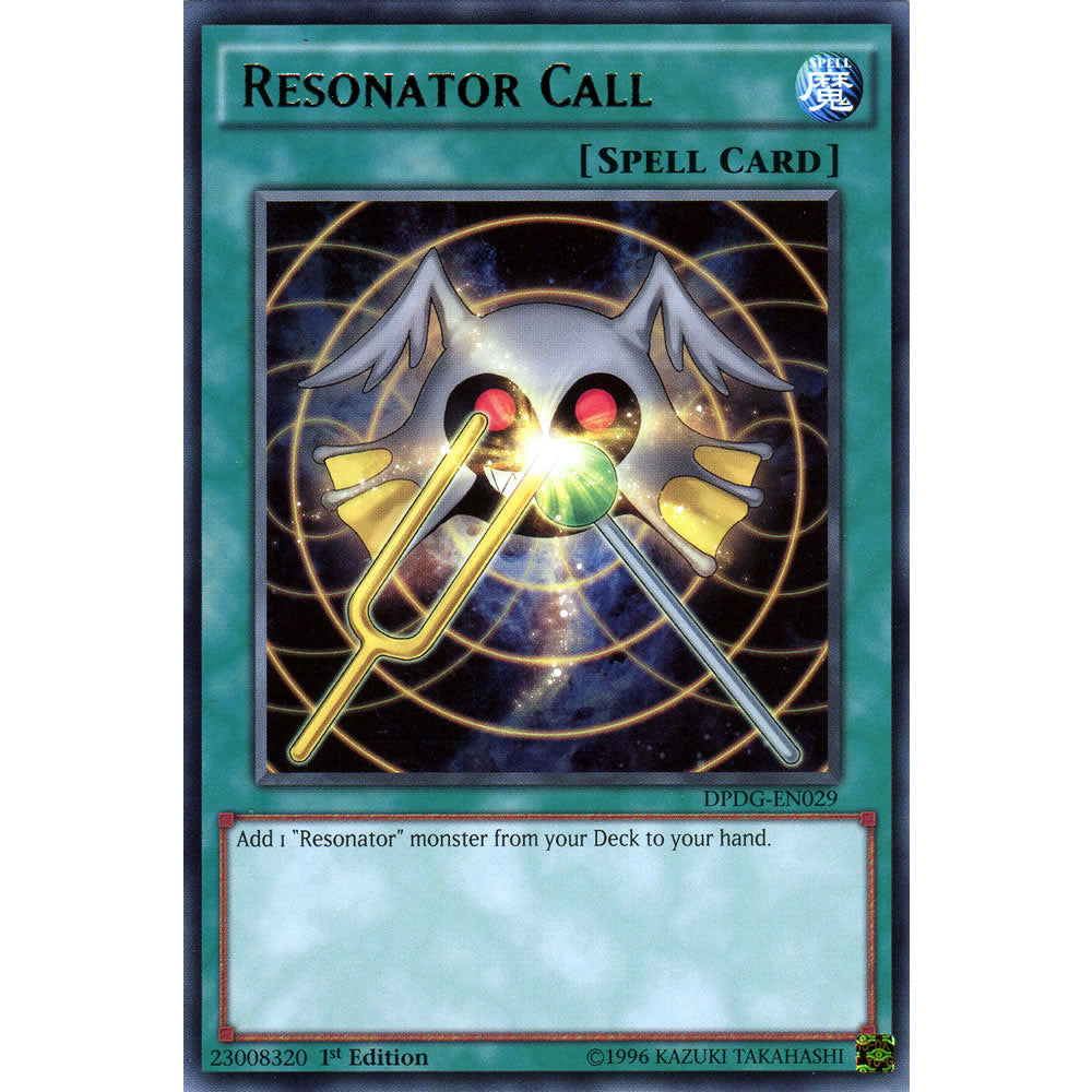 Resonator Call DPDG-EN029 Yu-Gi-Oh! Card from the Duelist Pack: Dimensional Guardians Set