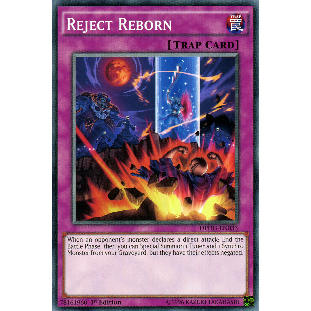 Reject Reborn DPDG-EN033 Yu-Gi-Oh! Card from the Duelist Pack: Dimensional Guardians Set