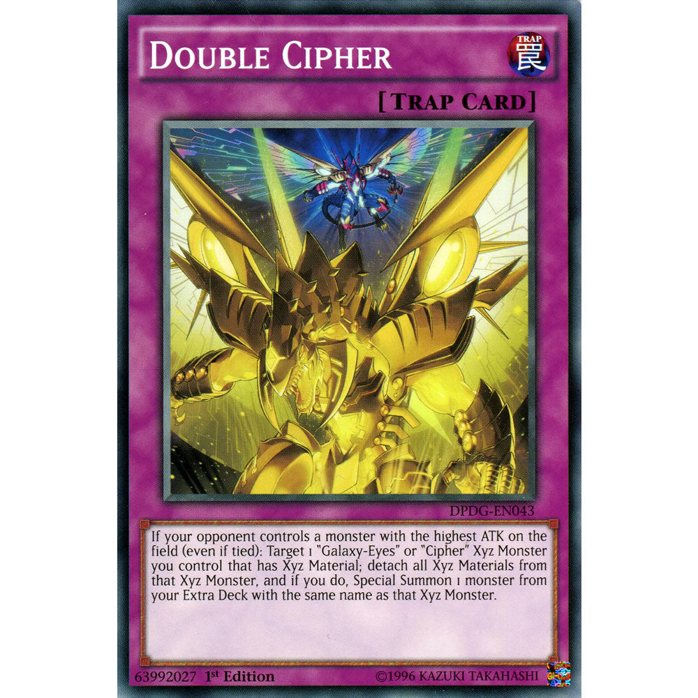 Double Cipher DPDG-EN043 Yu-Gi-Oh! Card from the Duelist Pack: Dimensional Guardians Set