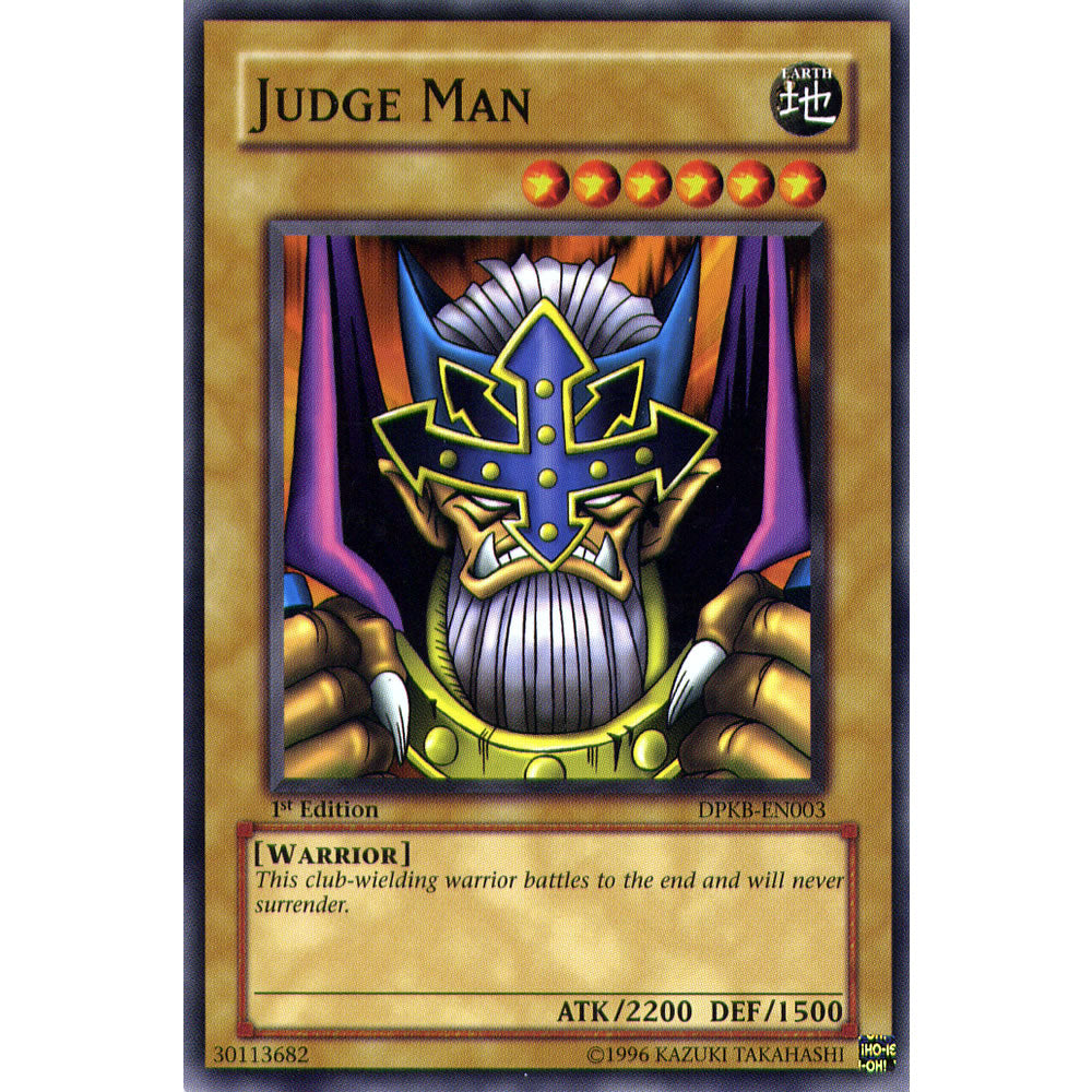Judge Man DPKB-EN003 Yu-Gi-Oh! Card from the Duelist Pack: Kaiba Set