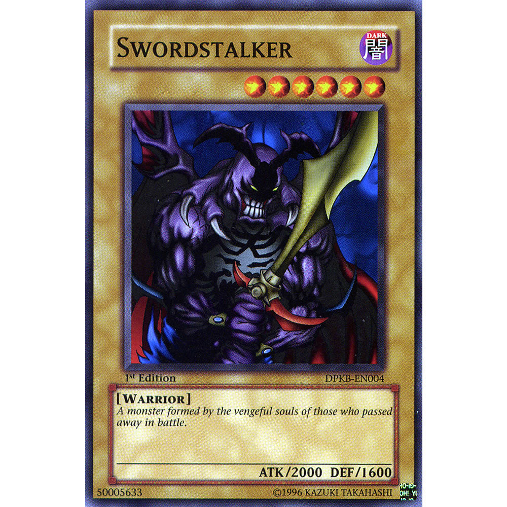 Swordstalker DPKB-EN004 Yu-Gi-Oh! Card from the Duelist Pack: Kaiba Set