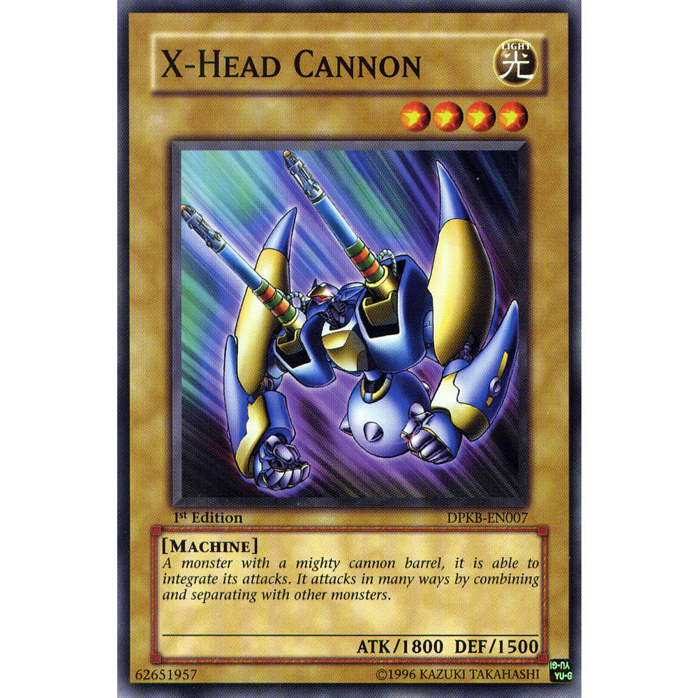 X-Head Cannon DPKB-EN007 Yu-Gi-Oh! Card from the Duelist Pack: Kaiba Set