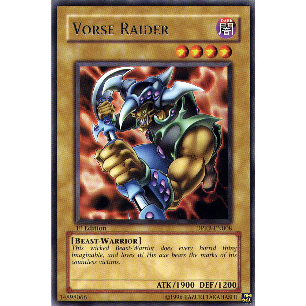 Vorse Raider DPKB-EN008 Yu-Gi-Oh! Card from the Duelist Pack: Kaiba Set