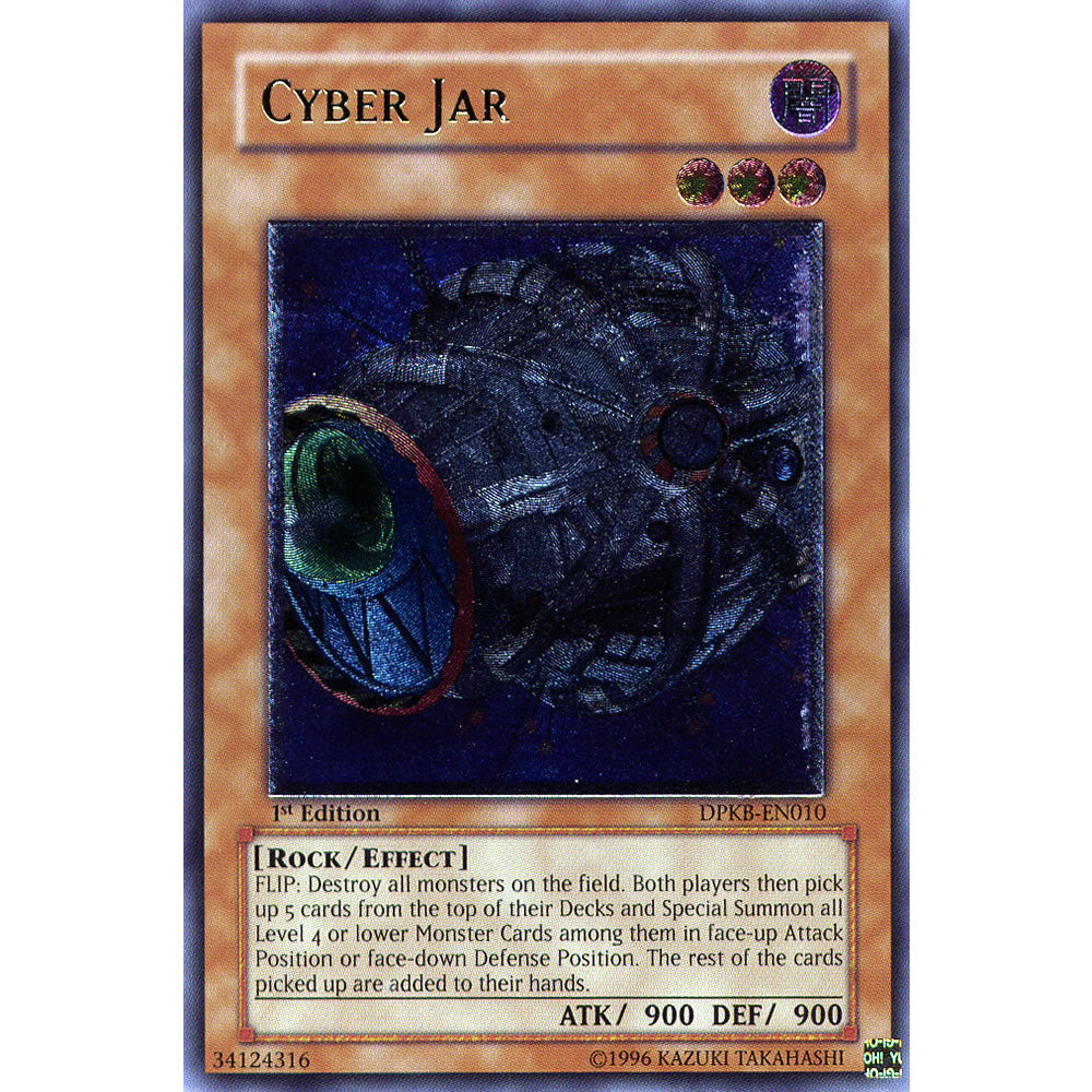 Cyber Jar DPKB-EN010 Yu-Gi-Oh! Card from the Duelist Pack: Kaiba Set