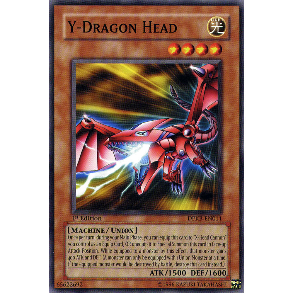Y-Dragon Head DPKB-EN011 Yu-Gi-Oh! Card from the Duelist Pack: Kaiba Set