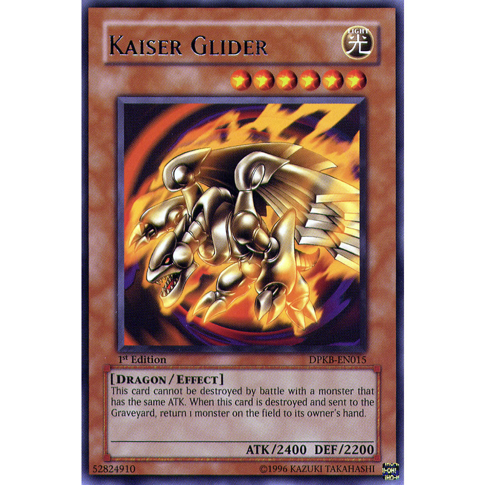 Kaiser Glider DPKB-EN015 Yu-Gi-Oh! Card from the Duelist Pack: Kaiba Set