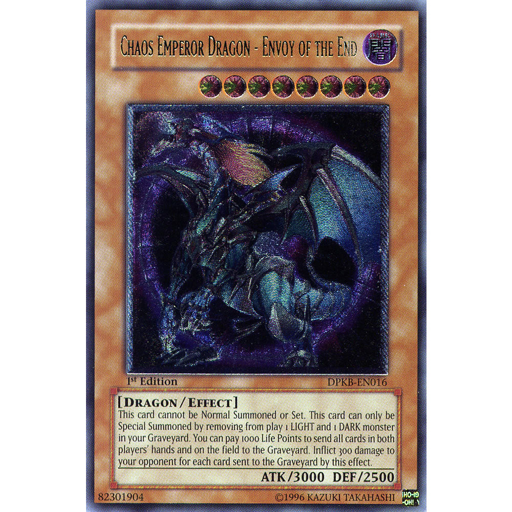Chaos Emperor Dragon - Envoy of the End DPKB-EN016 Yu-Gi-Oh! Card from the Duelist Pack: Kaiba Set