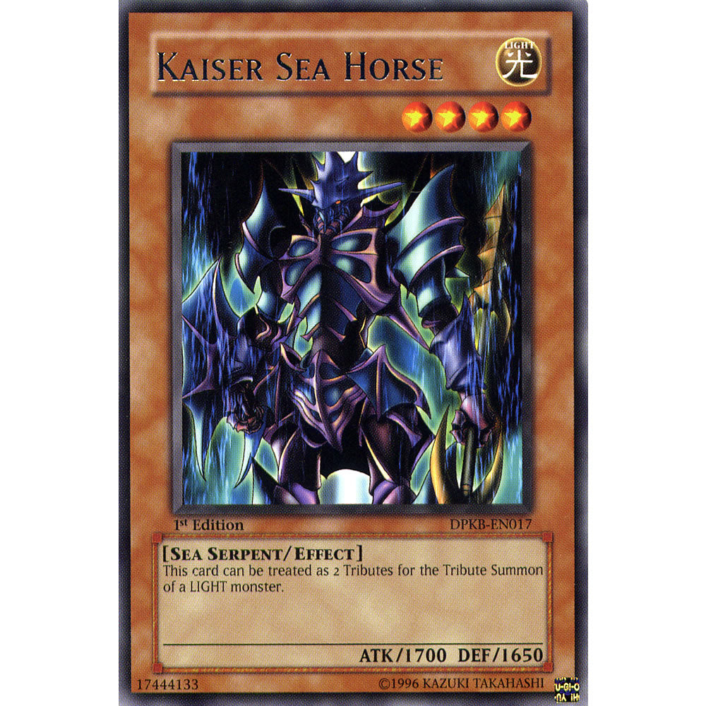 Kaiser Sea Horse DPKB-EN017 Yu-Gi-Oh! Card from the Duelist Pack: Kaiba Set
