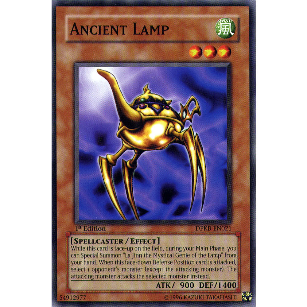 Ancient Lamp DPKB-EN021 Yu-Gi-Oh! Card from the Duelist Pack: Kaiba Set