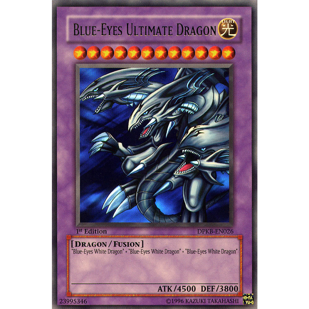 Blue-Eyes Ultimate Dragon DPKB-EN026 Yu-Gi-Oh! Card from the Duelist Pack: Kaiba Set