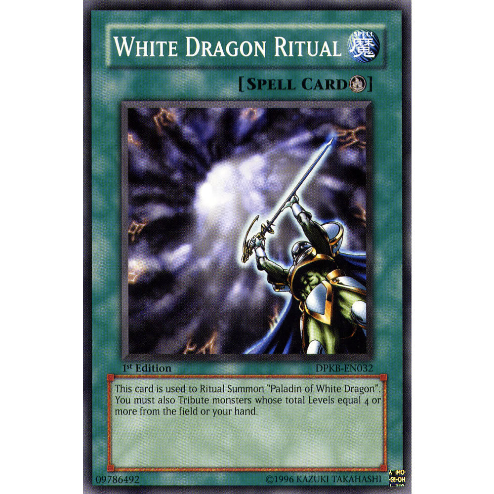White Dragon Ritual DPKB-EN032 Yu-Gi-Oh! Card from the Duelist Pack: Kaiba Set