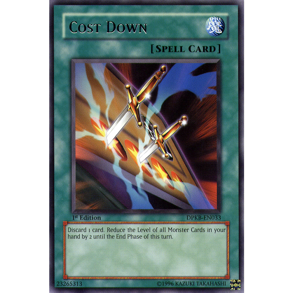 Cost Down DPKB-EN033 Yu-Gi-Oh! Card from the Duelist Pack: Kaiba Set