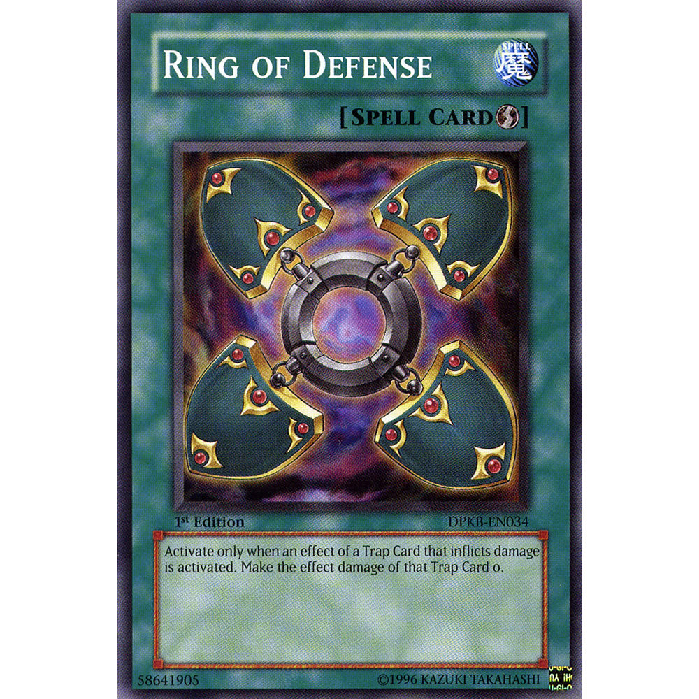 Ring of Defense DPKB-EN034 Yu-Gi-Oh! Card from the Duelist Pack: Kaiba Set