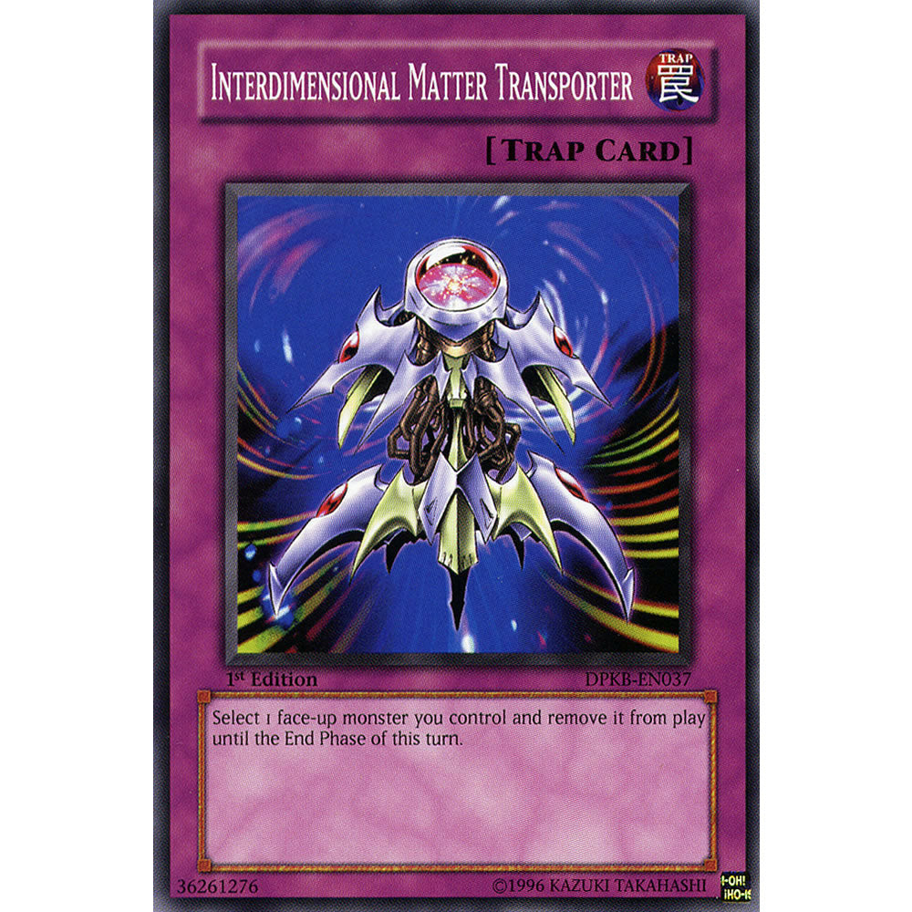 Interdimensional Matter Transporter DPKB-EN037 Yu-Gi-Oh! Card from the Duelist Pack: Kaiba Set