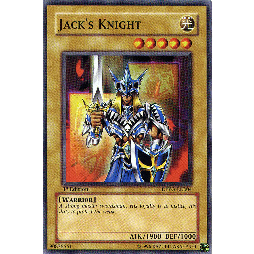 Jack's Knight DPYG-EN004 Yu-Gi-Oh! Card from the Duelist Pack: Yugi Set