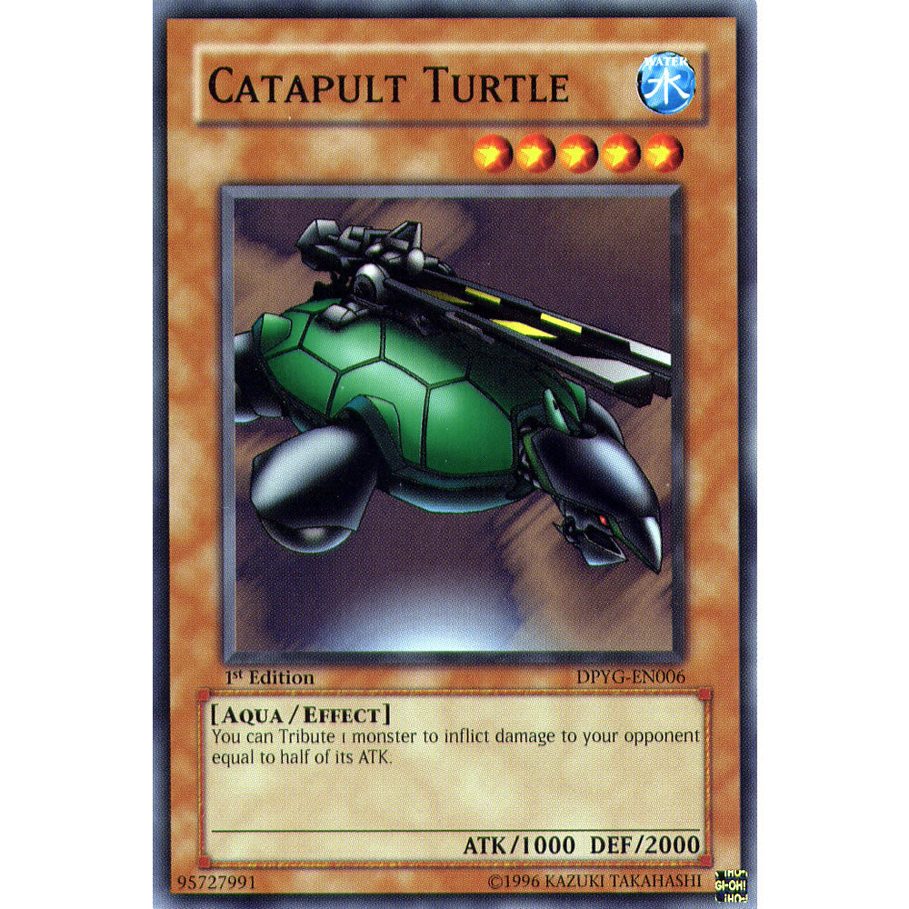 Catapult Turtle DPYG-EN006 Yu-Gi-Oh! Card from the Duelist Pack: Yugi Set