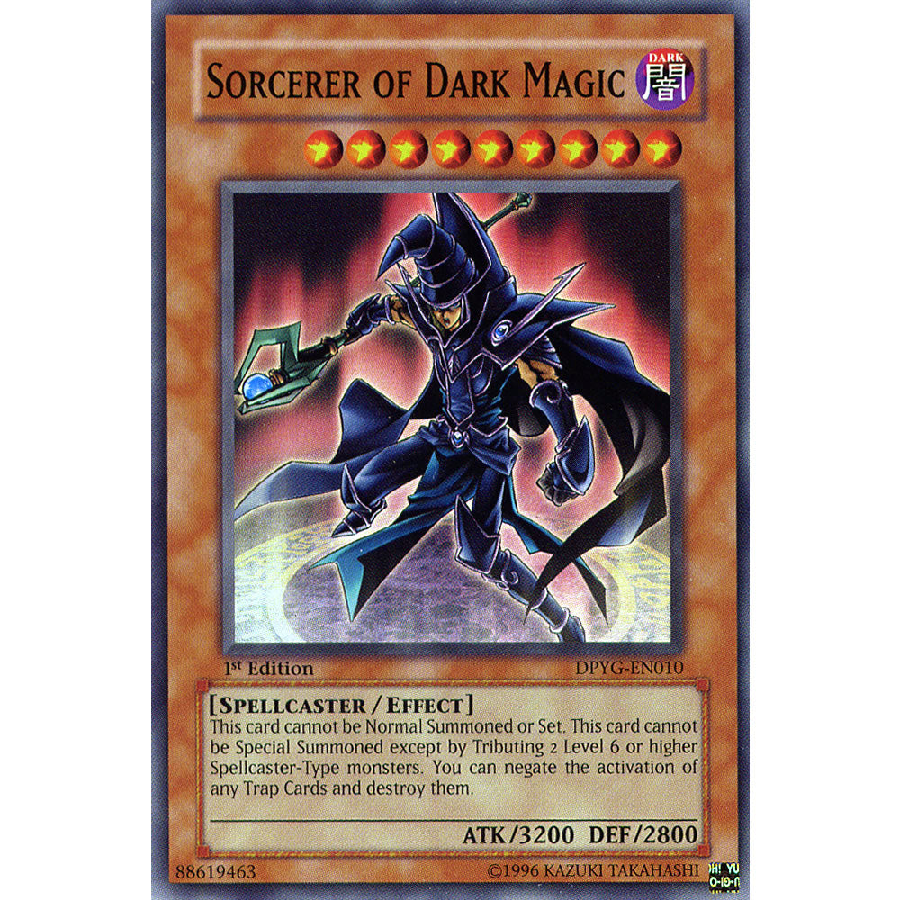 Sorcerer of Dark Magic DPYG-EN010 Yu-Gi-Oh! Card from the Duelist Pack: Yugi Set