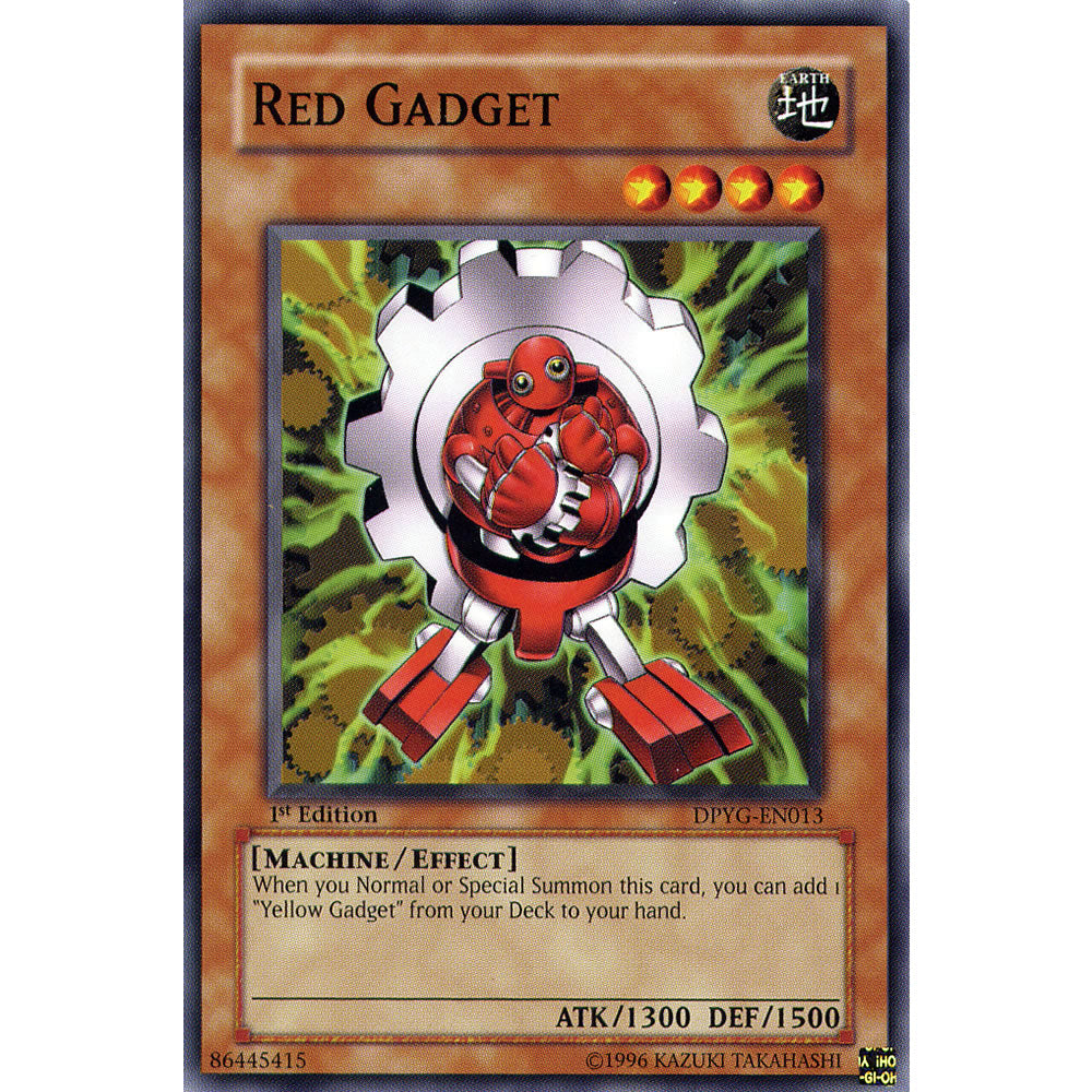 Red Gadget DPYG-EN013 Yu-Gi-Oh! Card from the Duelist Pack: Yugi Set