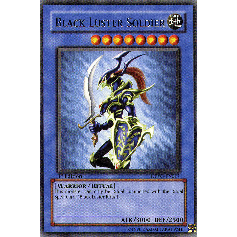 Black Luster Soldier DPYG-EN017 Yu-Gi-Oh! Card from the Duelist Pack: Yugi Set